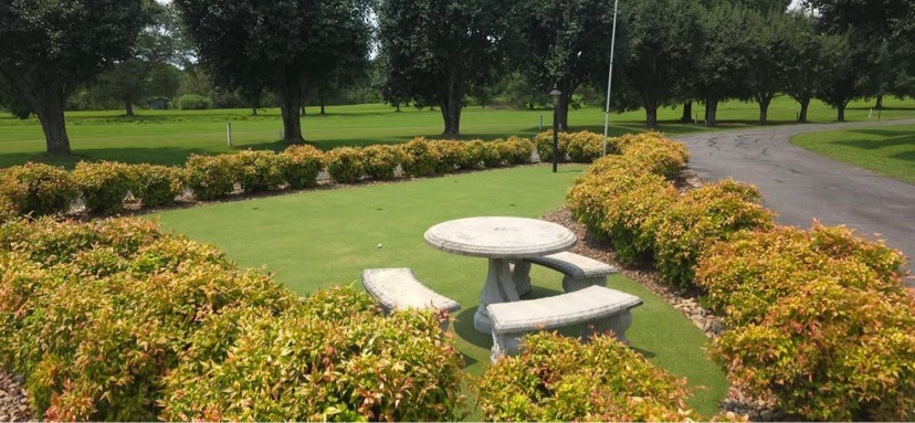 Backyard putting green — after | S & J Synthetic Turf