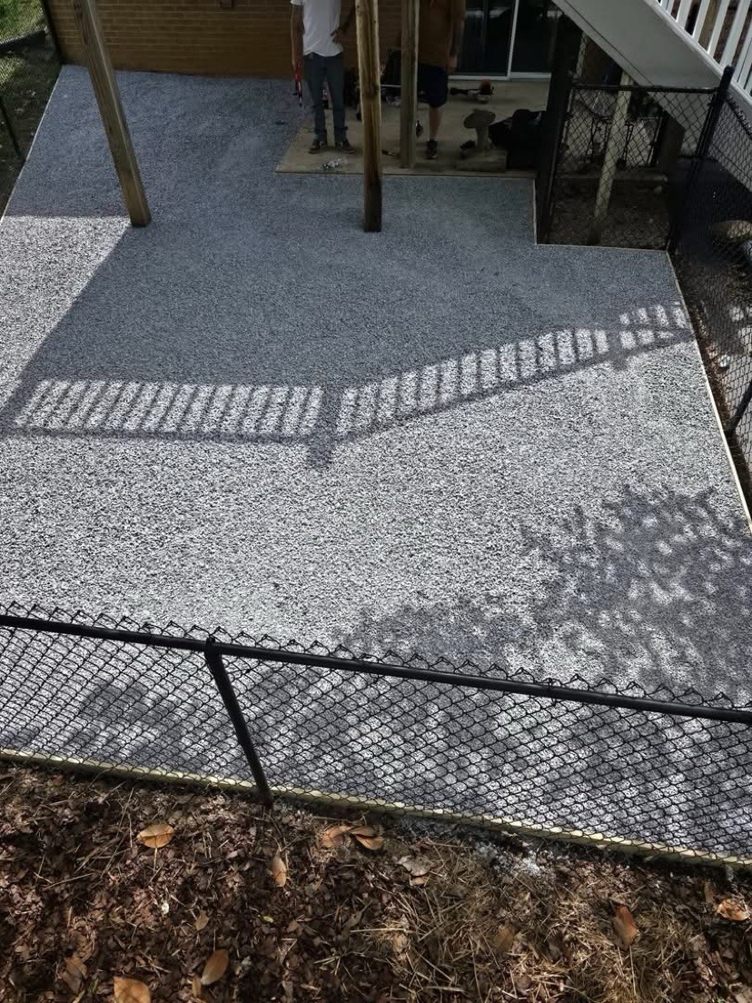 Dog run — before | S & J Synthetic Turf