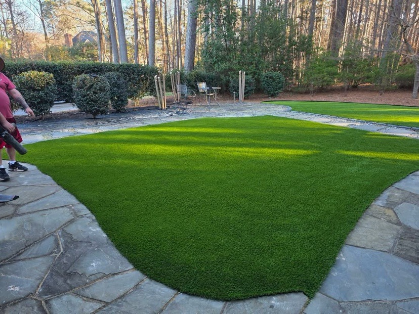 Backyard — after | S & J Synthetic Turf