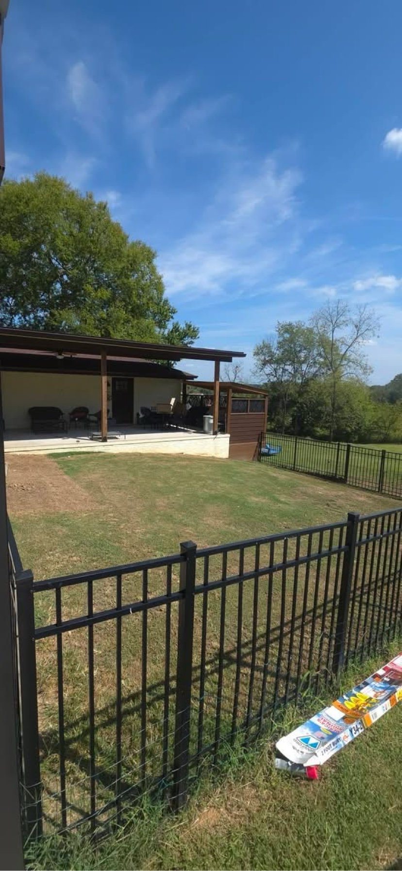 Pet area — before | S & J Synthetic Turf